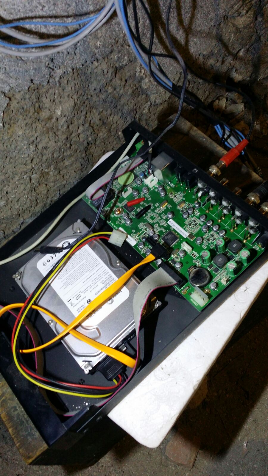 Sostituzione hard disk nvr